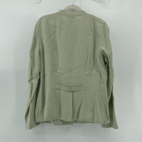 Sigrid Olsen Sport Button Front Jacket Career Office Work Minimalist Size‎ 8 - Picture 3 of 11